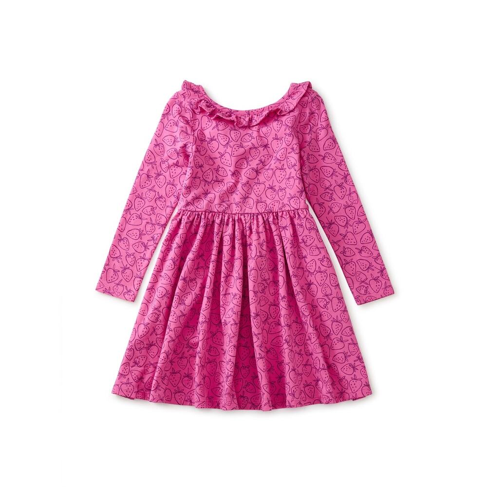 Tea Collection Girls Ruffle Collar Ballet Dress - Size 12